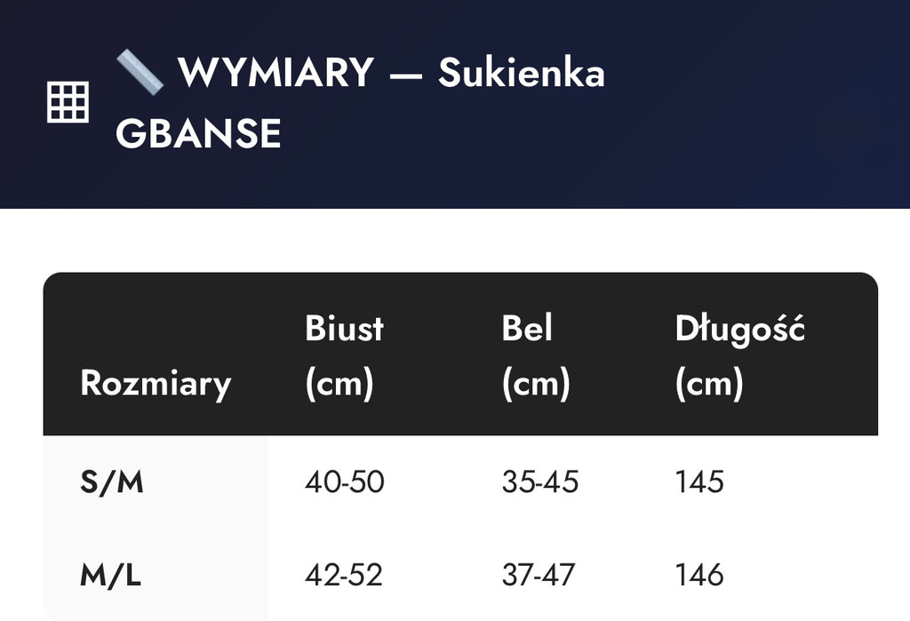 Sukienka GBANSE