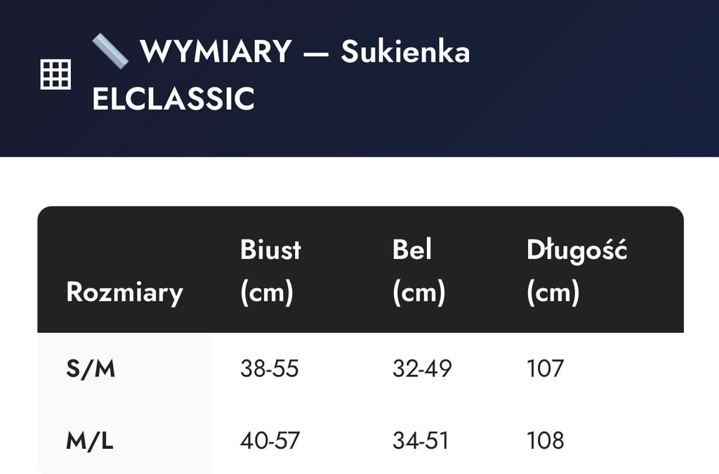 Sukienka ELCLASSIC