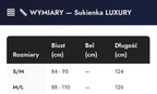 Sukienka LUXURY