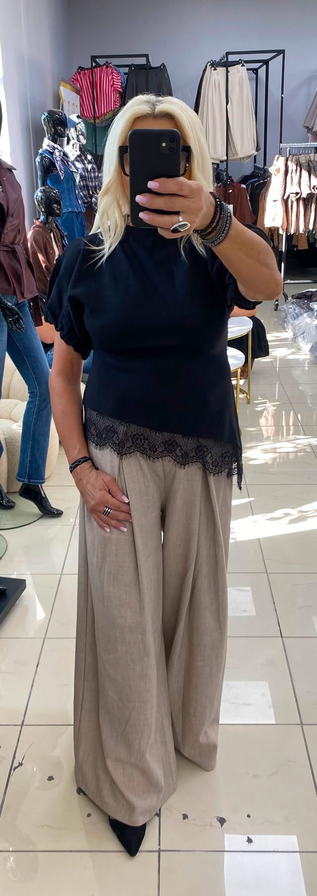 Sweter LACE LOVE