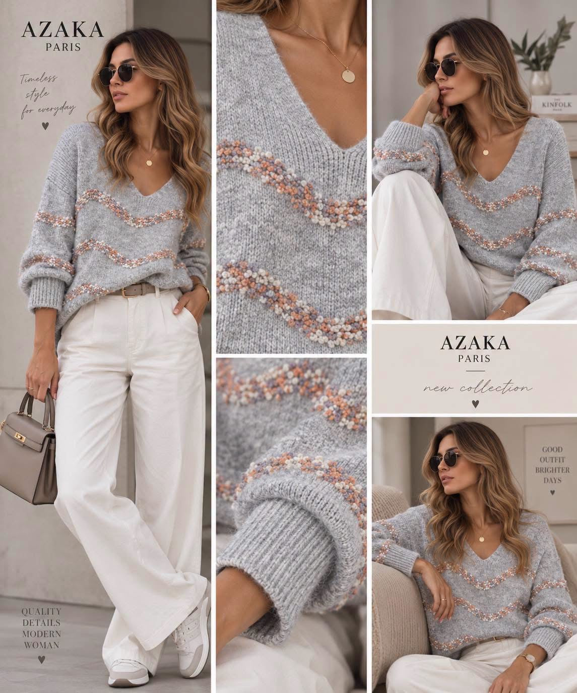 Sweter WAVES