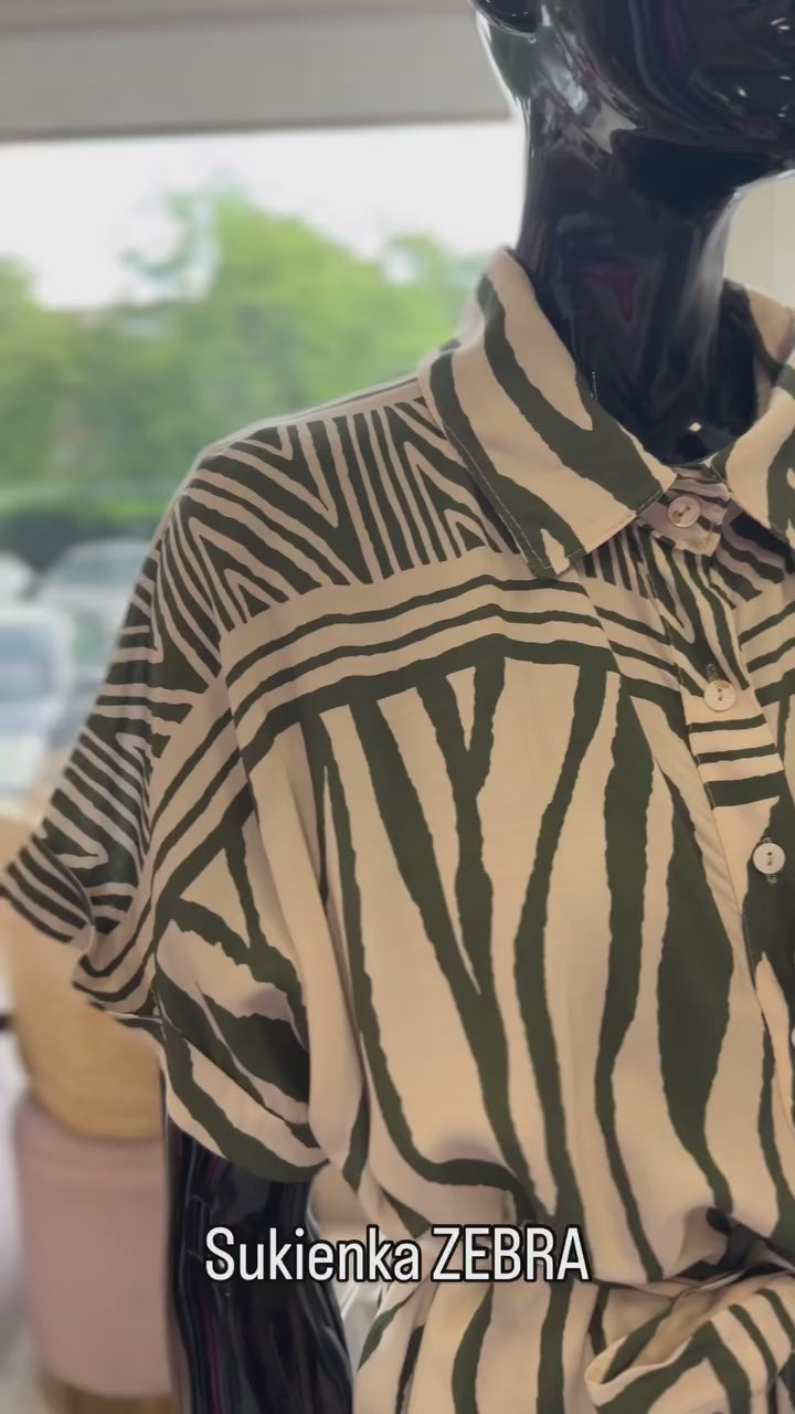 Sukienka Zebra